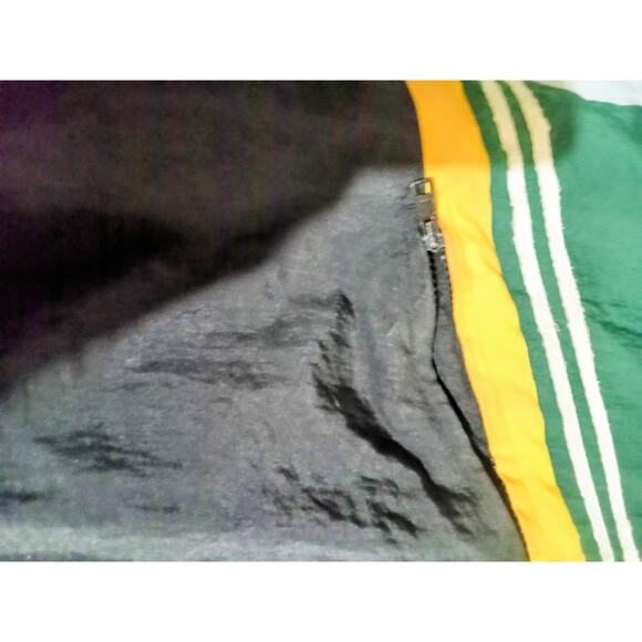 Vintage 90s Pro Line Logo 7 Green Bay Packers Parka Jacket Diamond Hood Y2K - Picture 9 of 16